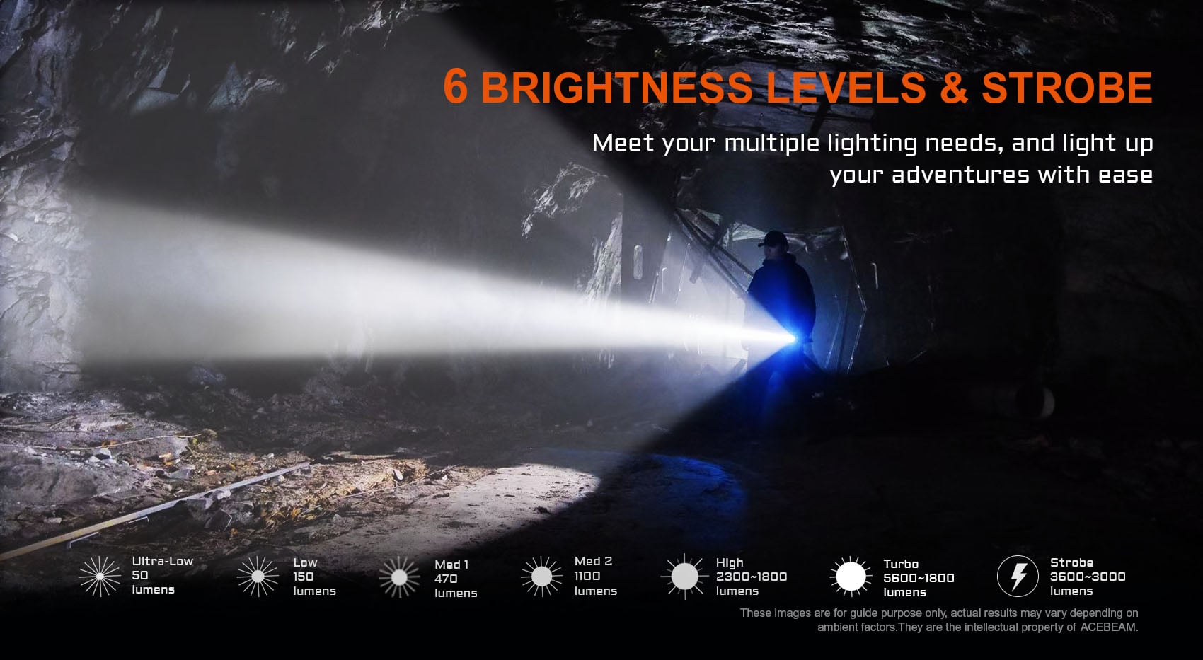 elegant flashlight, snag in your hand
