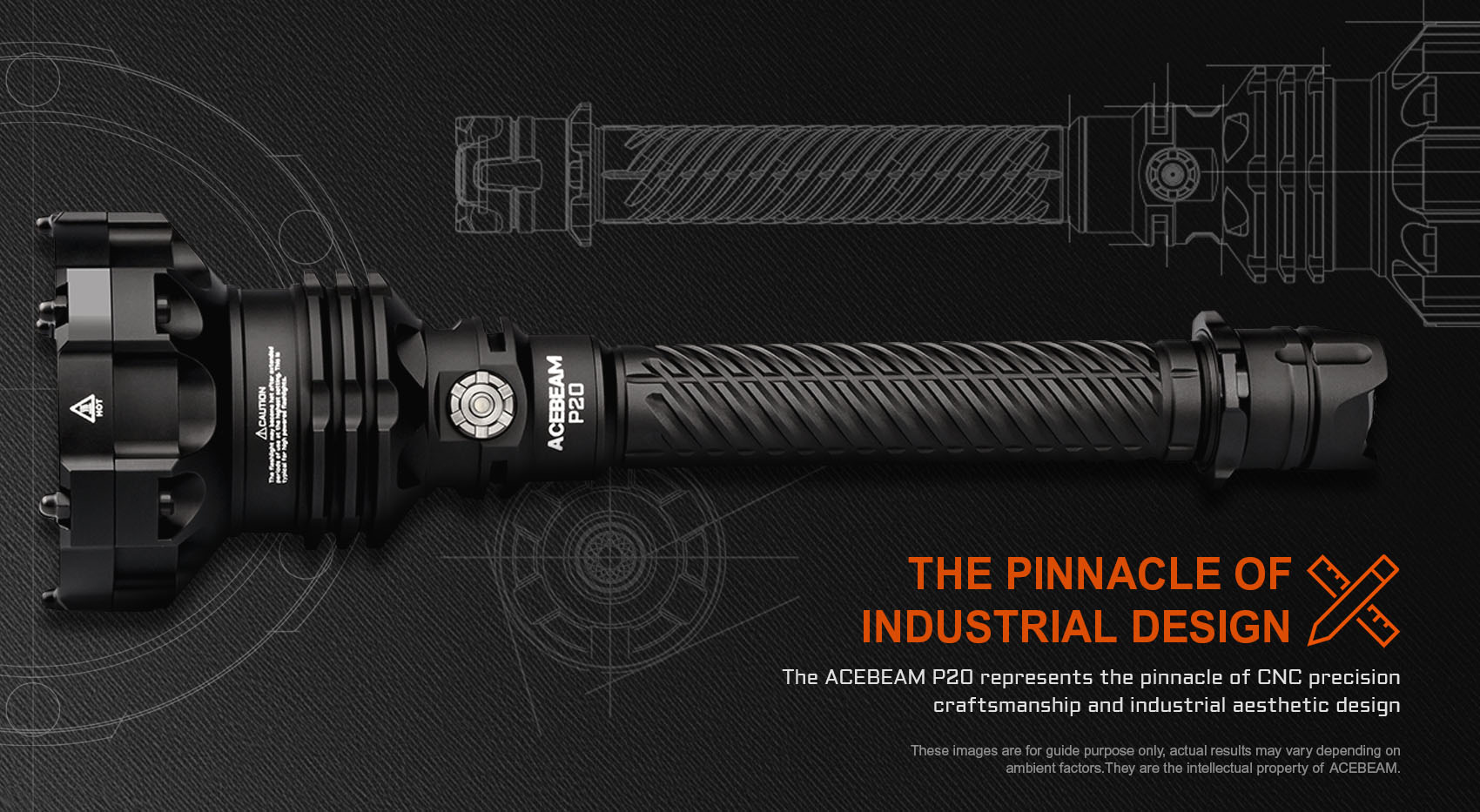 elegant flashlight, snag in your hand