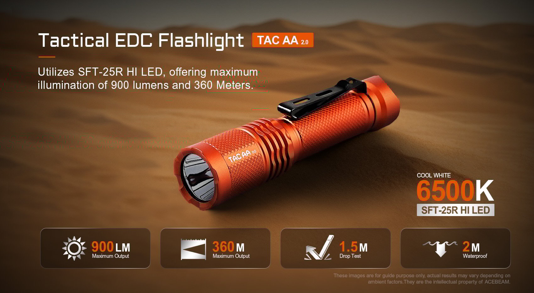 Tactical EDC Flashlight