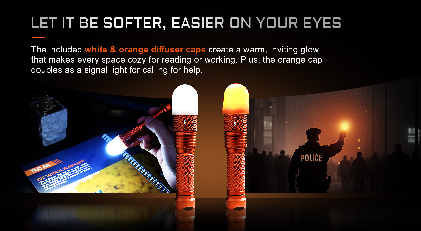 6 dimming lighting modes