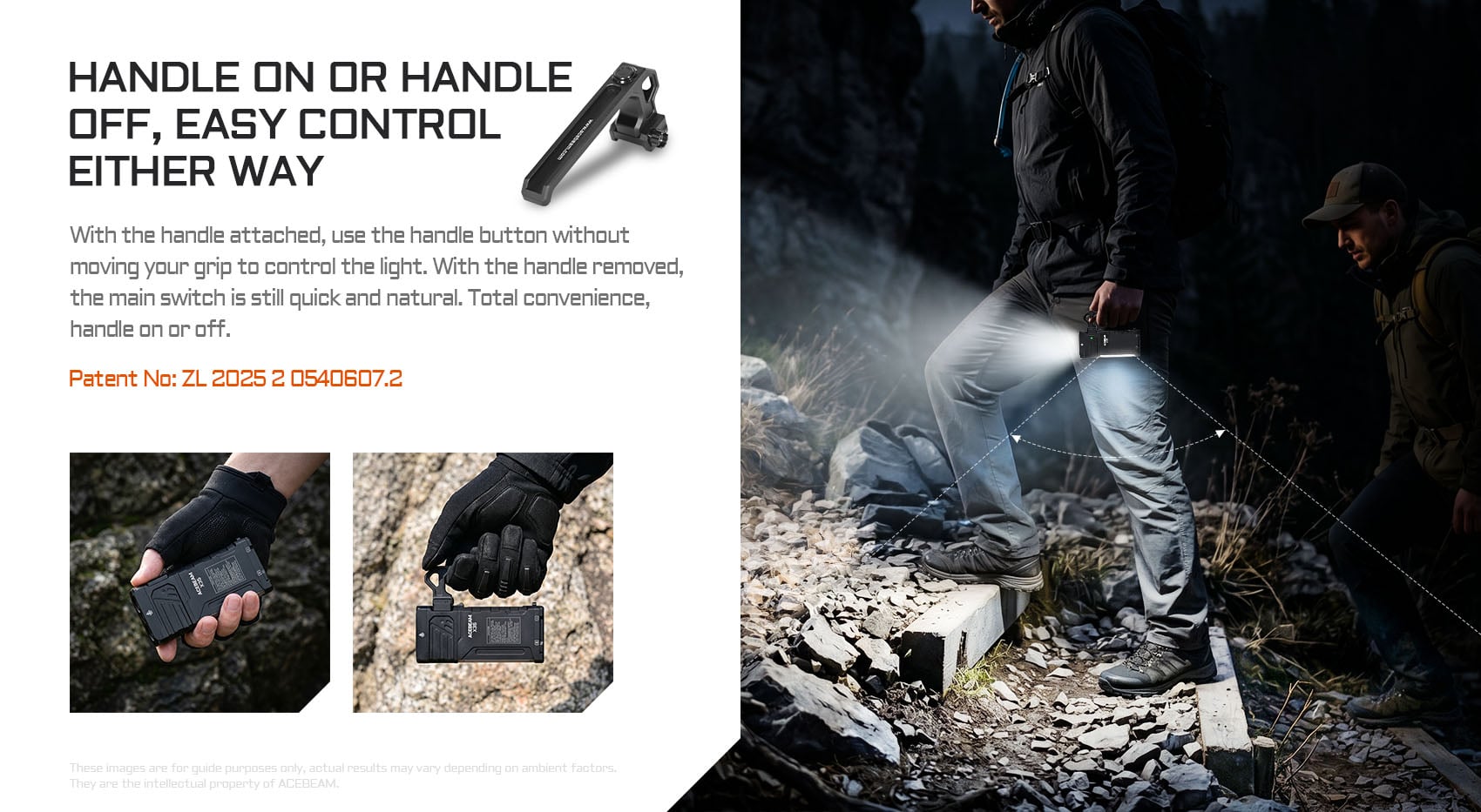X35 Multi-Light Powerful Searching Flashlight|Acebeam® Official