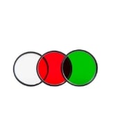 图片 ACEBEAM FR10 Green/Red Flashlight Filter and White Diffuser
