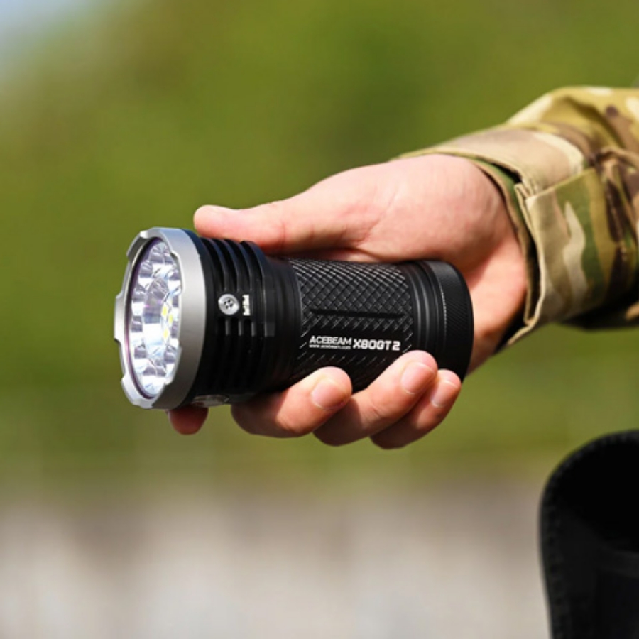 500円引きクーポン】 koko's ShopACEBEAM X80GT LED Rechargeable Flashlight Max  34,000 High Lumens Brightest 498M Long Rang Throw Searchlight  Waterproof-IPX8 Und