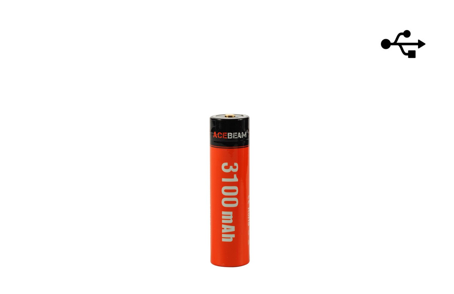 Riskeren Confronteren magnifiek Acebeam 10A USB Rechargeable 18650 Battery - 3100mAh|AceBeam® Official  Store | Flashlights, Tactical Lights