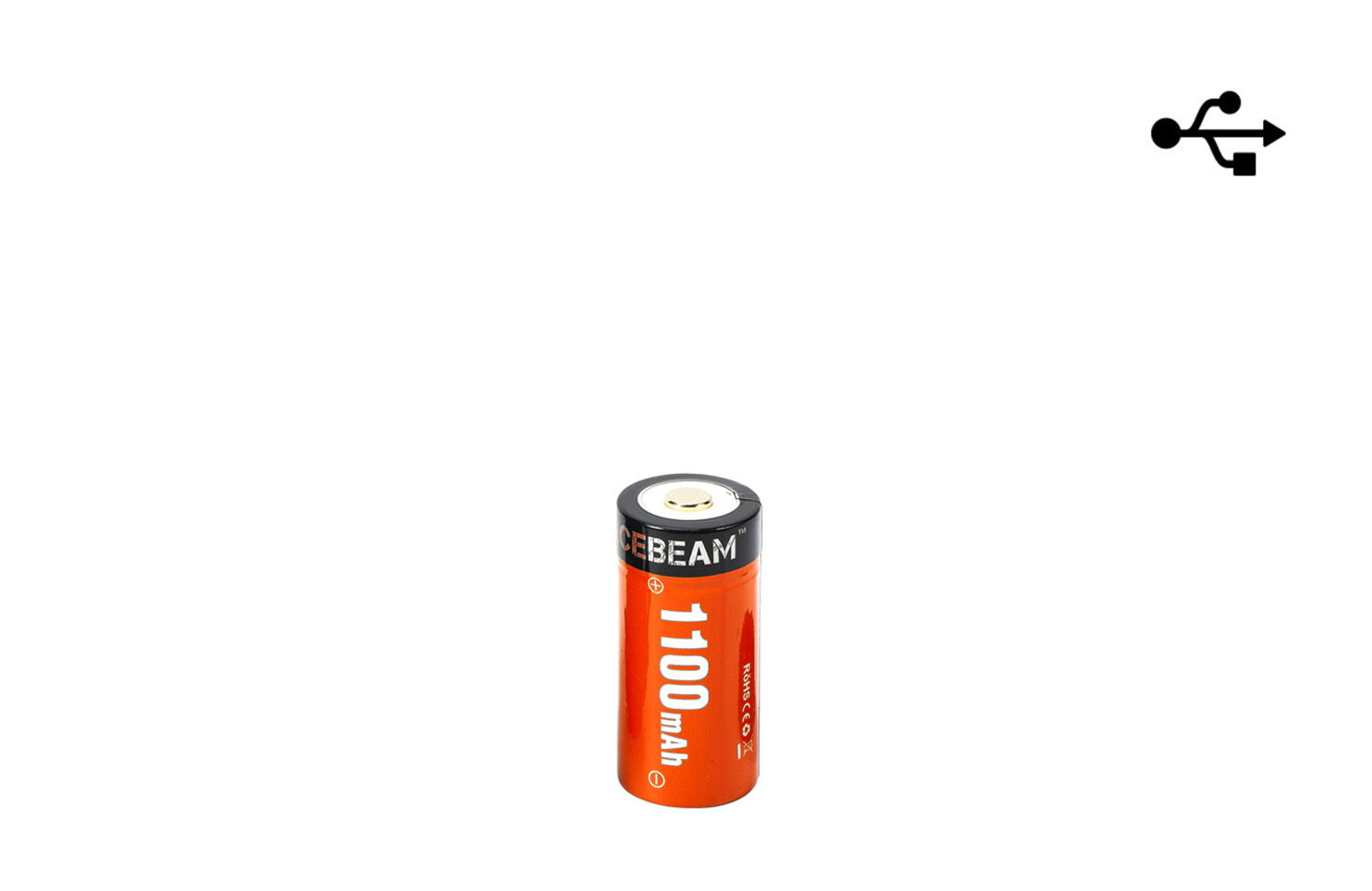 Acebeam 10A USB Rechargeable 18650 Battery - 3100mAh, AceBeam® Official  Store