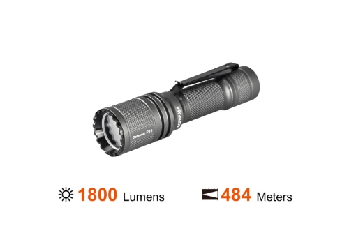 Dual-switch Tactical Flashlight