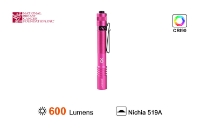 National Breast Cancer Foundation Flashlight