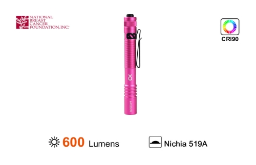 National Breast Cancer Foundation Flashlight