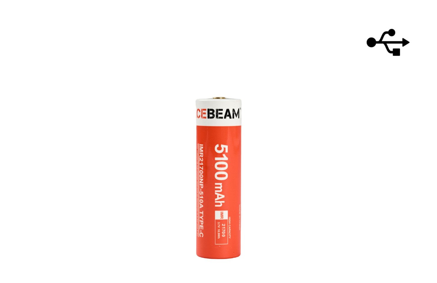 Batterie 21700 rechargeable