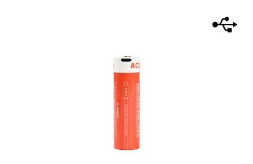 Picture of 21700 Li-ion USB-C Rechargeable Battery-5100mAh