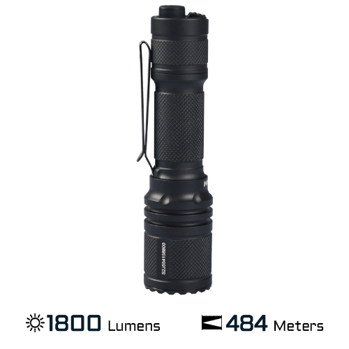	Dual-switch Tactical Flashlight