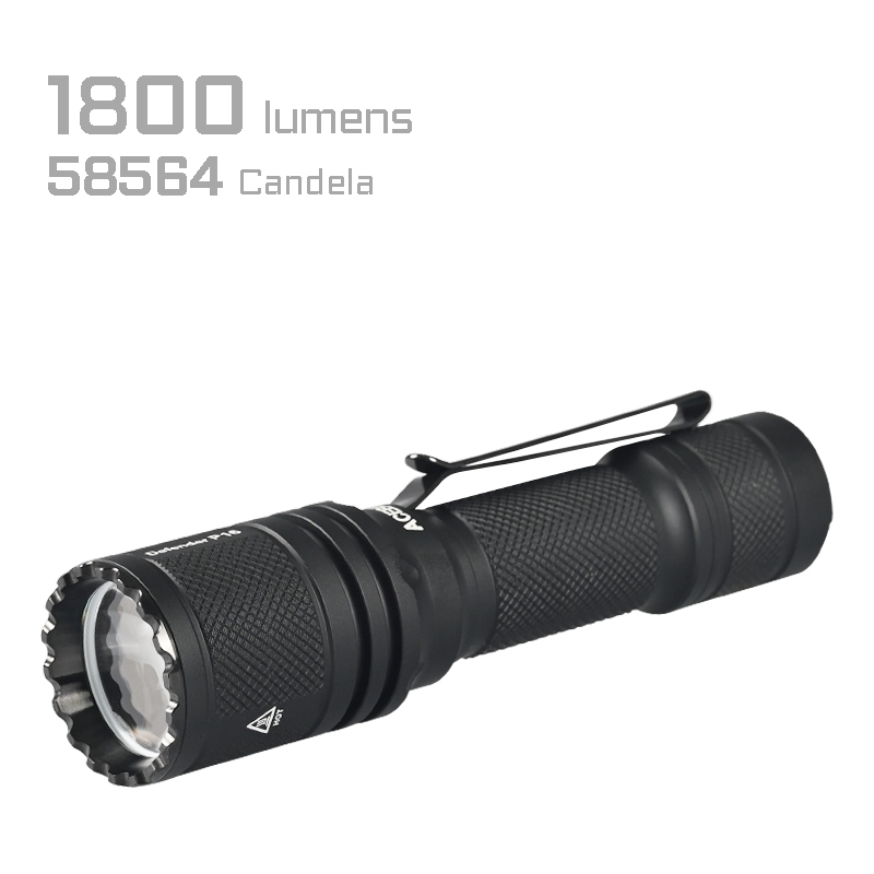 Dual-switch Tactical Flashlight