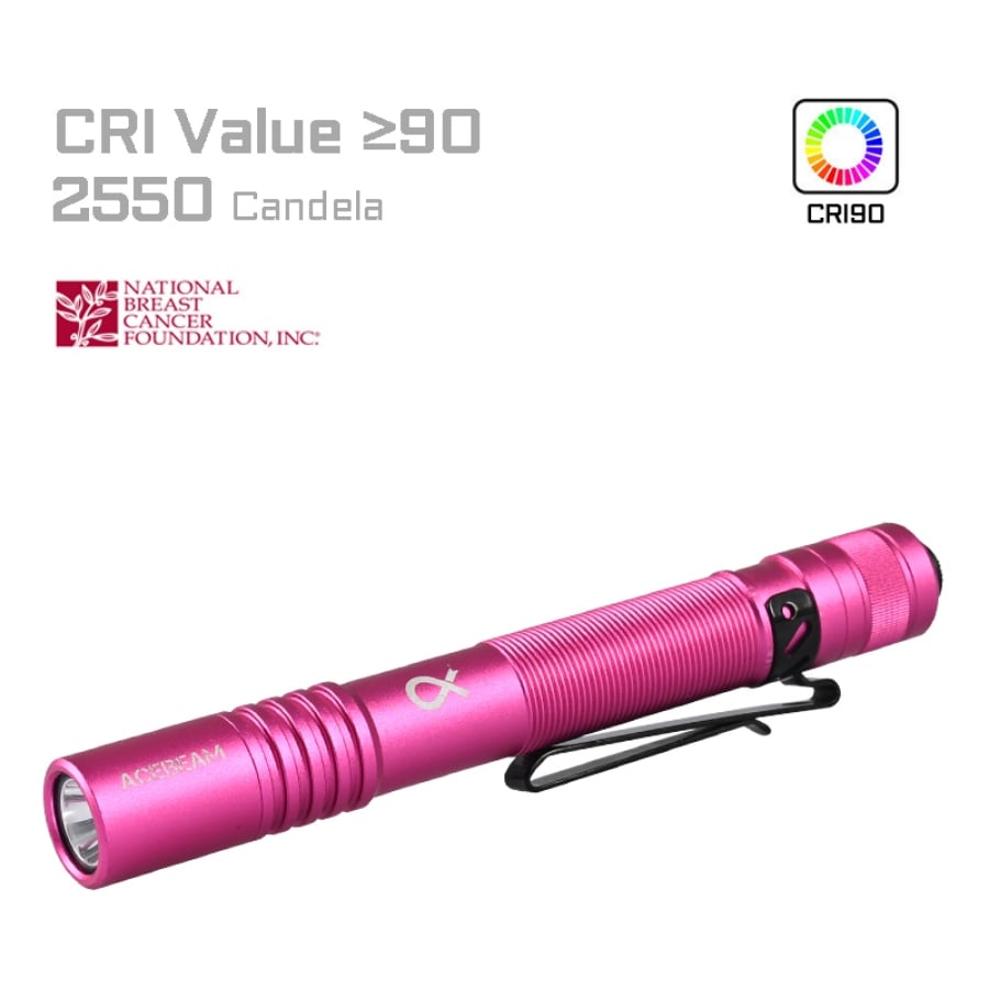 National Breast Cancer Foundation Flashlight
