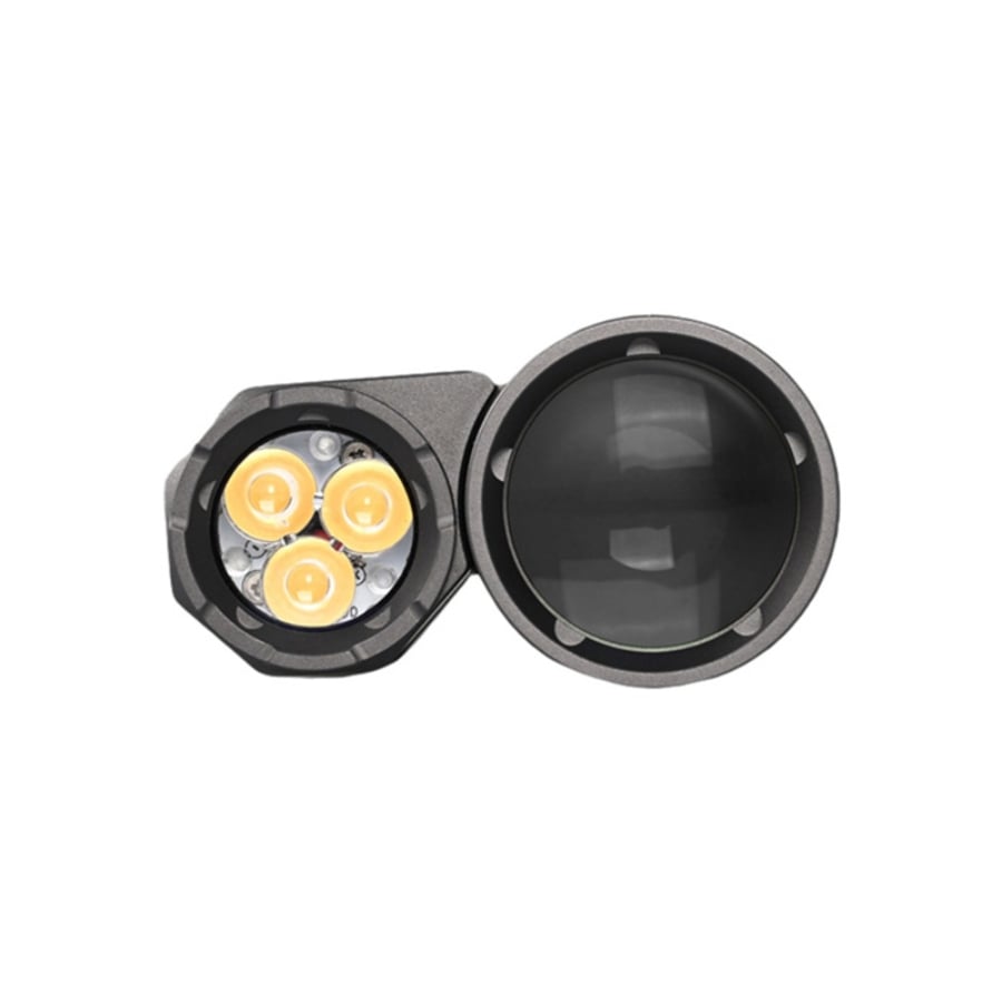 ACEBEAM Terminator M1 Dual Head LEP/LED Flashlight - Dual Head Lep Flashlight