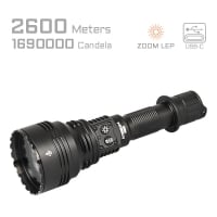 LC DEL Zoom LEP Flashlight