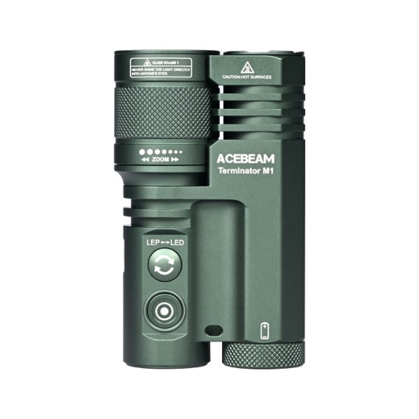 Picture of Terminator M1 Dual Head LEP/LED Flashlight