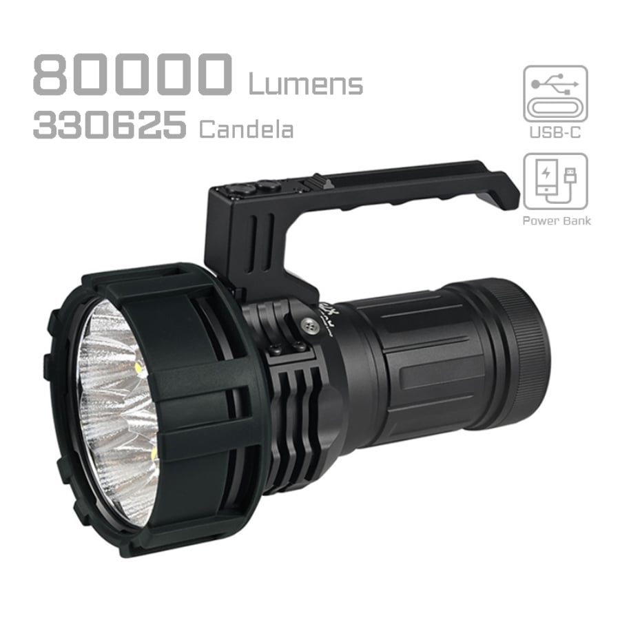 エースビームX75 ACEBEAM X75 Brightest Flashlight