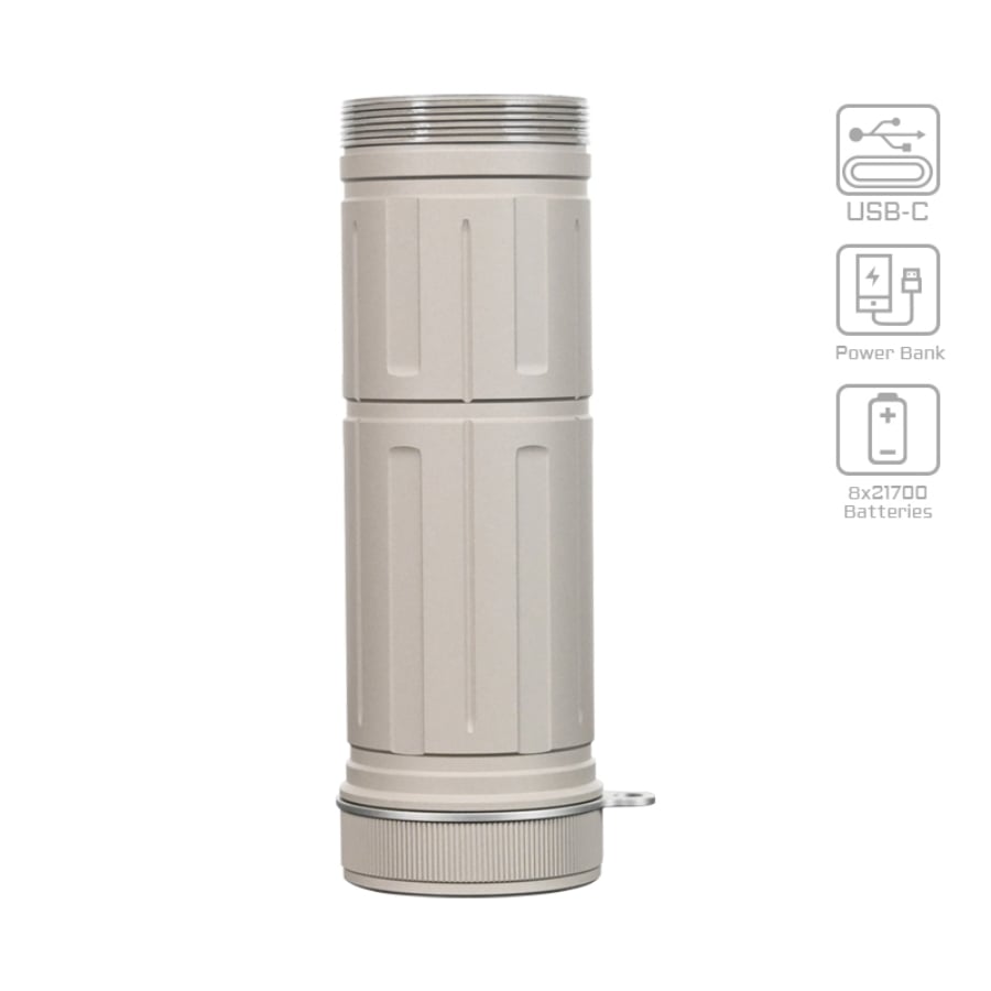 ACEBEAM ACEBEAM X75-BP8 Battery Pack: 8x 21700 USB-C Power Source
