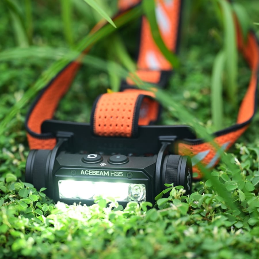 ACEBEAM H35 5-core Dual-light Source industrial Headlamp - product view 4