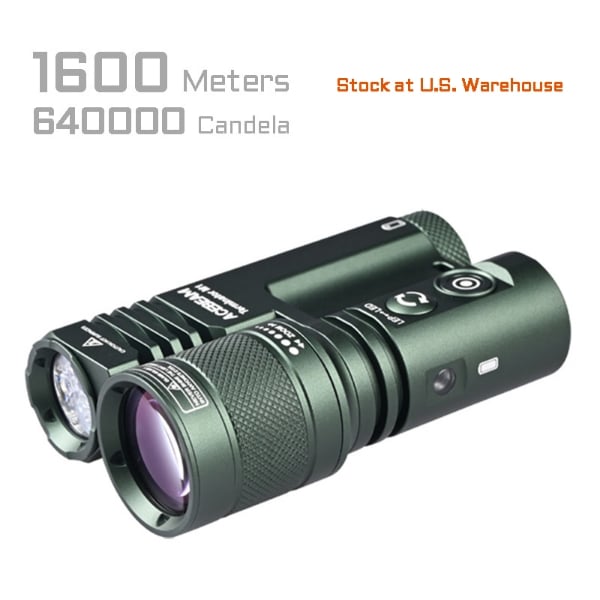 Picture of Terminator M1 Dual Head LEP/LED Flashlight