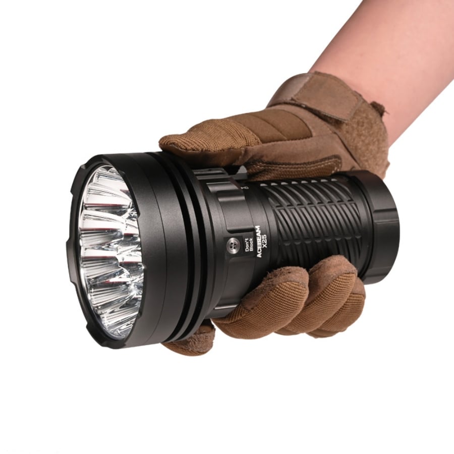ACEBEAM X25 High-power Long Range Flashlight - Long Range Flashlight
