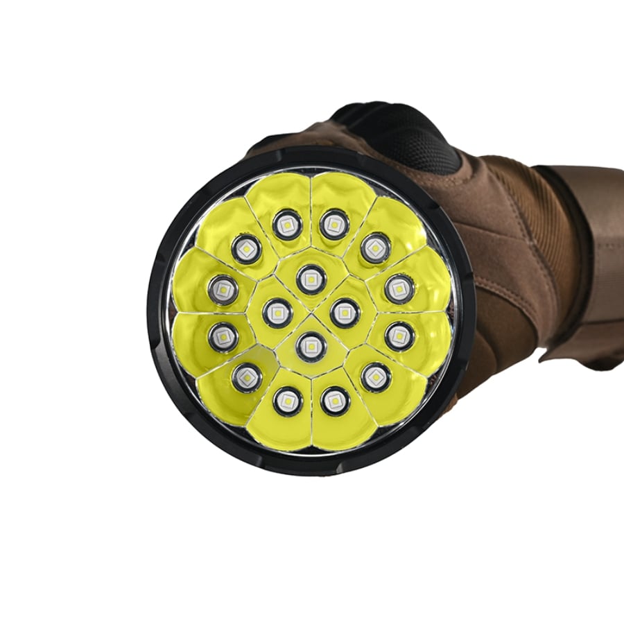 ACEBEAM X25 High-power Long Range Flashlight - 16 x SFT-25R LEDs Flashlight