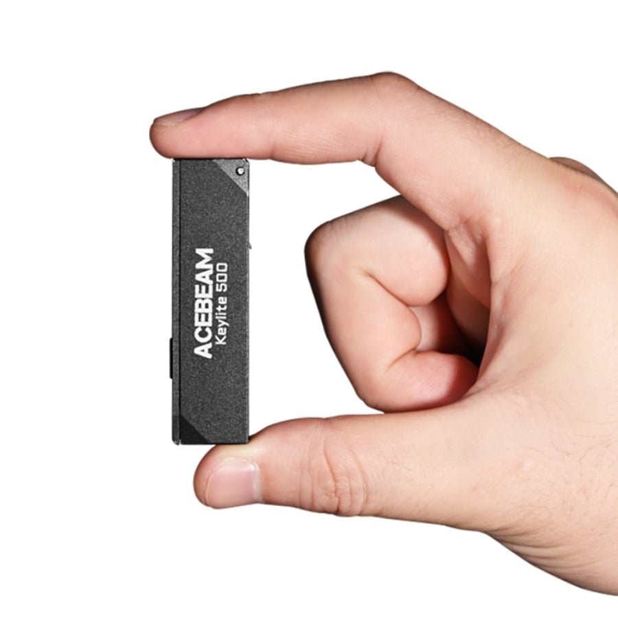 ACEBEAM Keylite 500 USB-C Keychain Light - Mini Size Flashlight