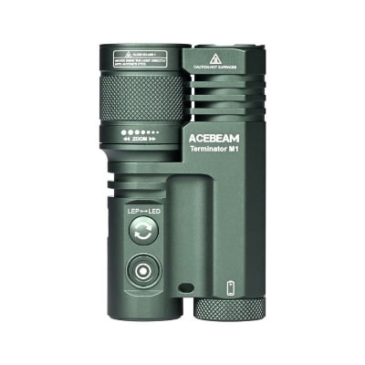 Picture of Terminator M1 Dual Head LEP/LED Flashlight
