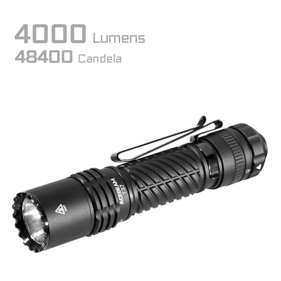 ACEBEAM T37 Tactical and Duty Flashlight - Tactical and Duty Flashlight