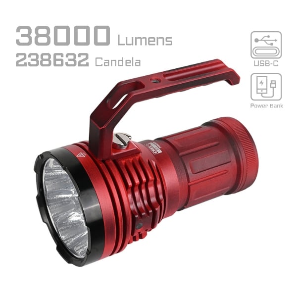 Picture of X50 2.0 First PD Power Bank Flashlight