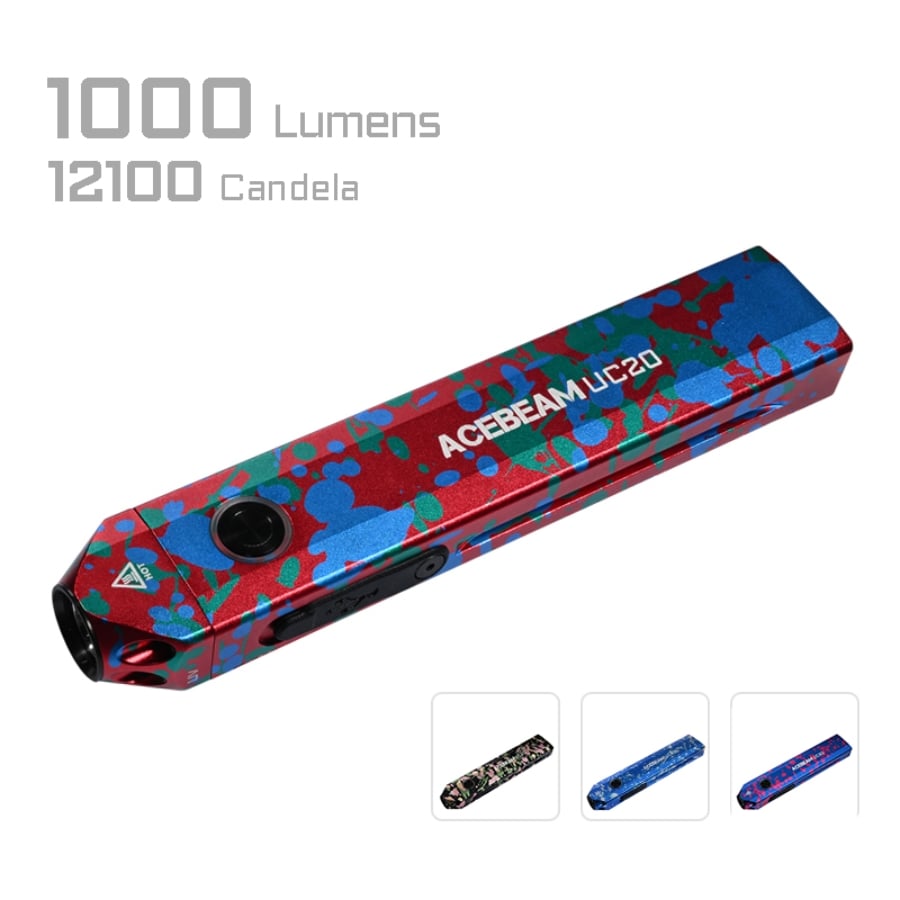 ACEBEAM UC20 Flat EDC Flashlight with Three Light Sources - product view 5