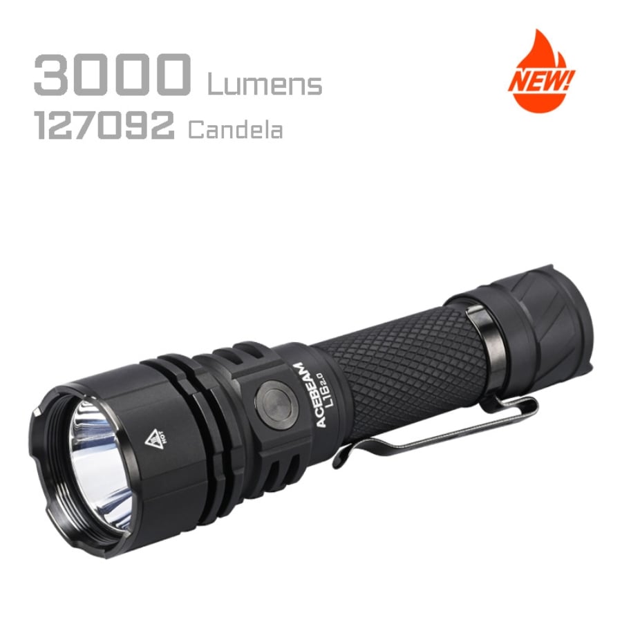 ACEBEAM L16 2.0 Tactical Flashlight with SFT-42R LED - product view 1