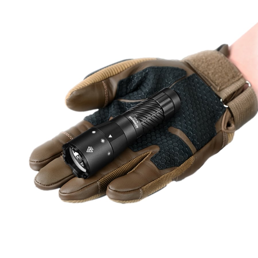 ACEBEAM W20 LEP Flashlight with Wide Angle Spill - Compact Size