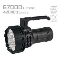 ACEBEAM X75 High Power Bank Flashlight with Special Edition - product view 1