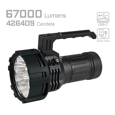 Picture of X75 High Power Bank Flashlight with Special Edition