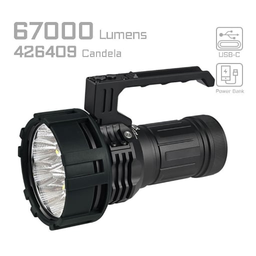 Picture of X75 High Power Bank Flashlight with Special Edition