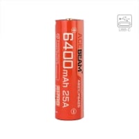 ACEBEAM 21700 6400 mAh 25A Battery USB-C Rechargeable - product view 2