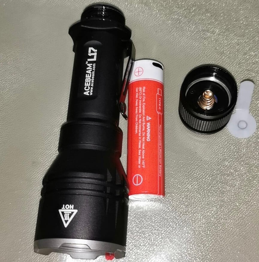ACEBEAM L17 Tactical Flashlight $74.90