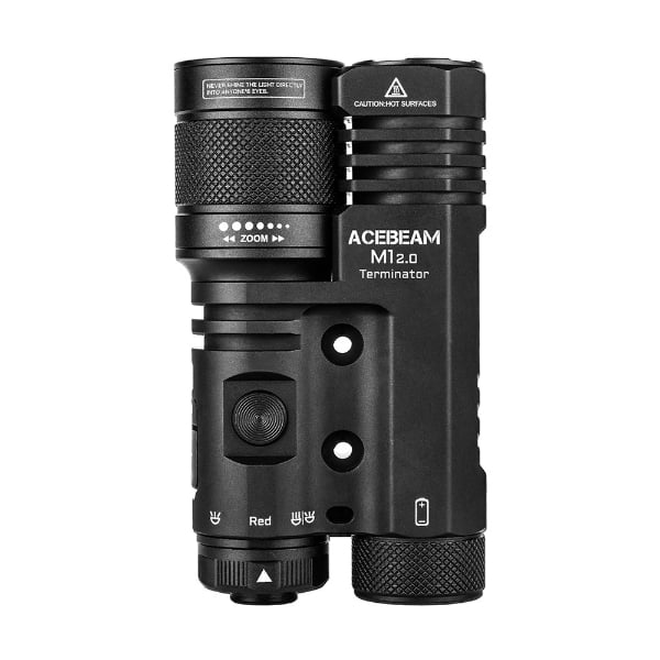 ACEBEAM Terminator M1 2.0 Dual Head LEP/LED Flashlight Classified Drop「519A」 - product view 1