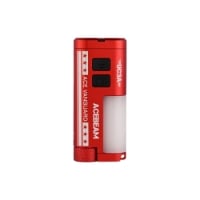 Acebeam UC3A Vanguard Racing Series Dual Fuel AAA EDC Flashlight in Vanguard Rosso Red
