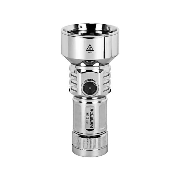 ACEBEAM E10 2.0 Stainless Steel & Rainbow Classified Drop - product view 1