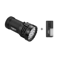 Acebeam X80GT 3 Exploration Flashlight Caving Kit with Black UC3A Side Light