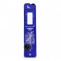 ACEBEAM UC25 SFT25R flashlight from the Night Shift Halloween set, blue body with eagle engraving
