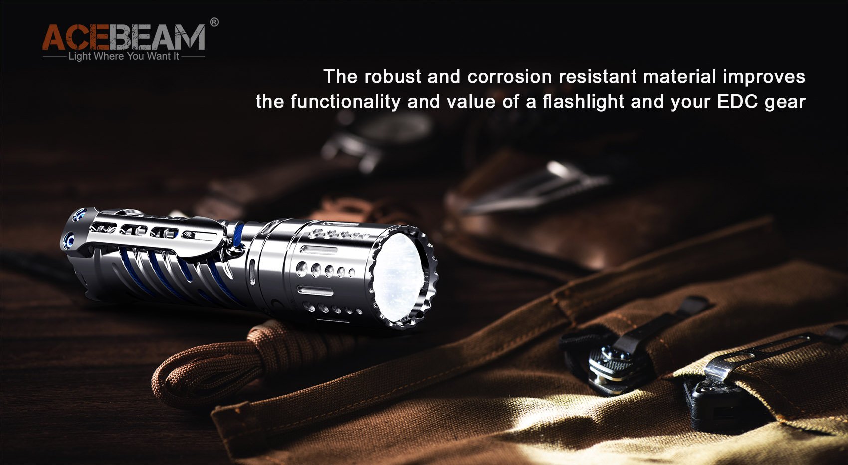 E70-SS Luxury EDC Flashlights|AceBeam® Official Store 